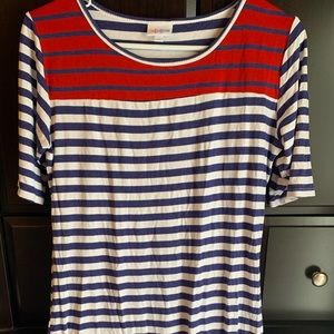 Lularoe Julia dress, Perfect for the 4th!!